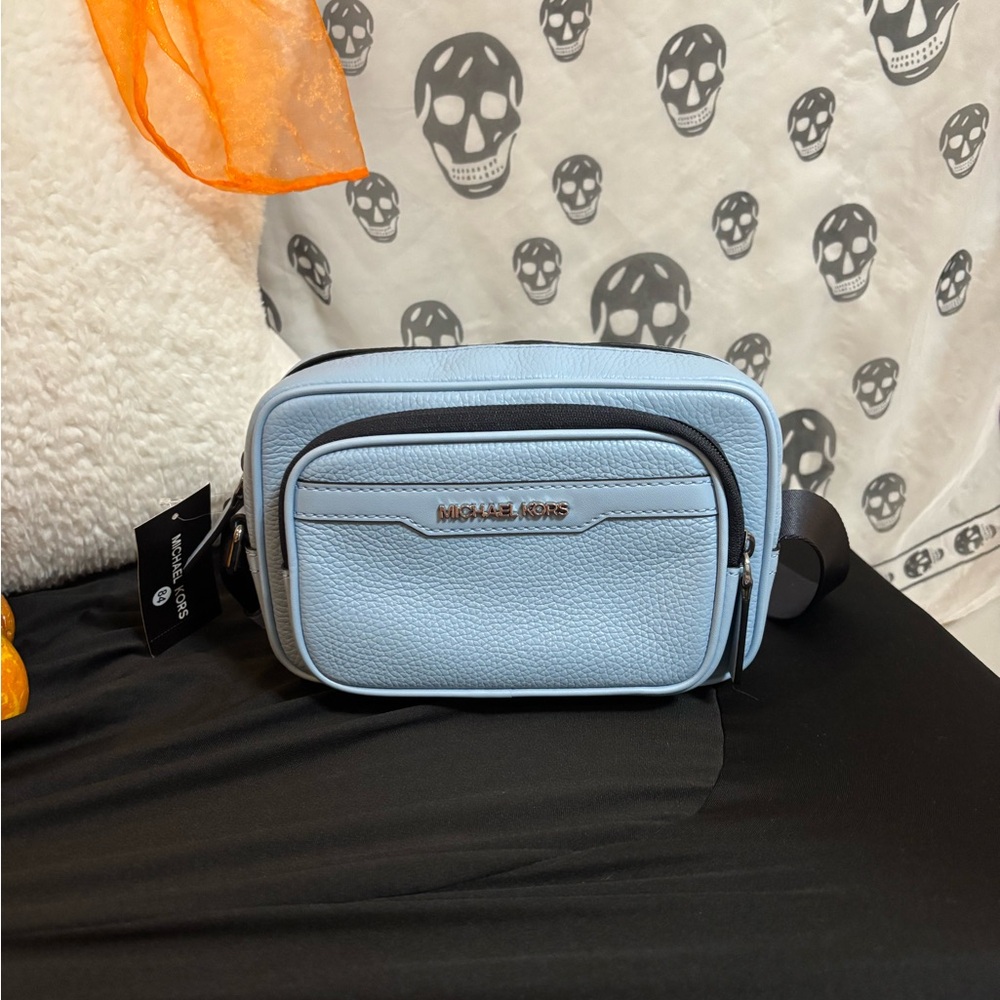 Michael Kors Sky Blue Crossbody Bag